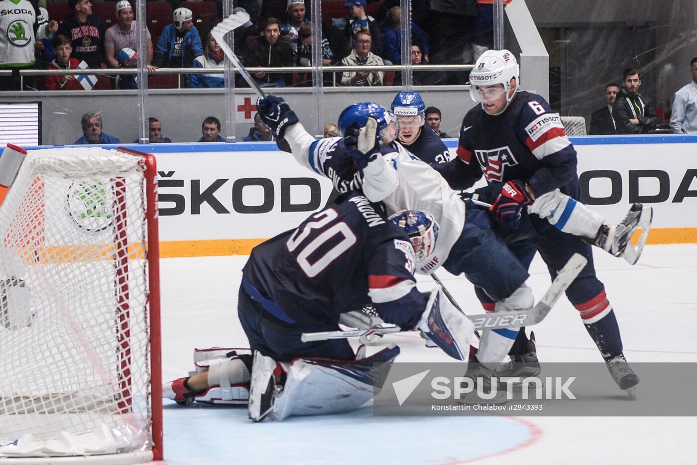 2016 IIHF World Championship. Finland vs United States