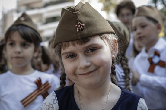 Immortal Regiment event in foreign countries