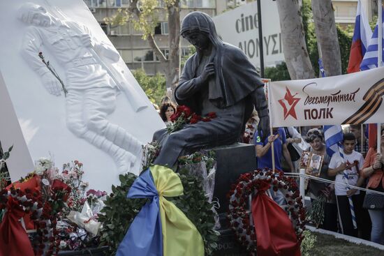 Immortal Regiment event in foreign countries
