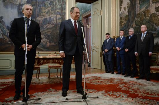 Events involving Russian Foreign Minister Sergey Lavrov