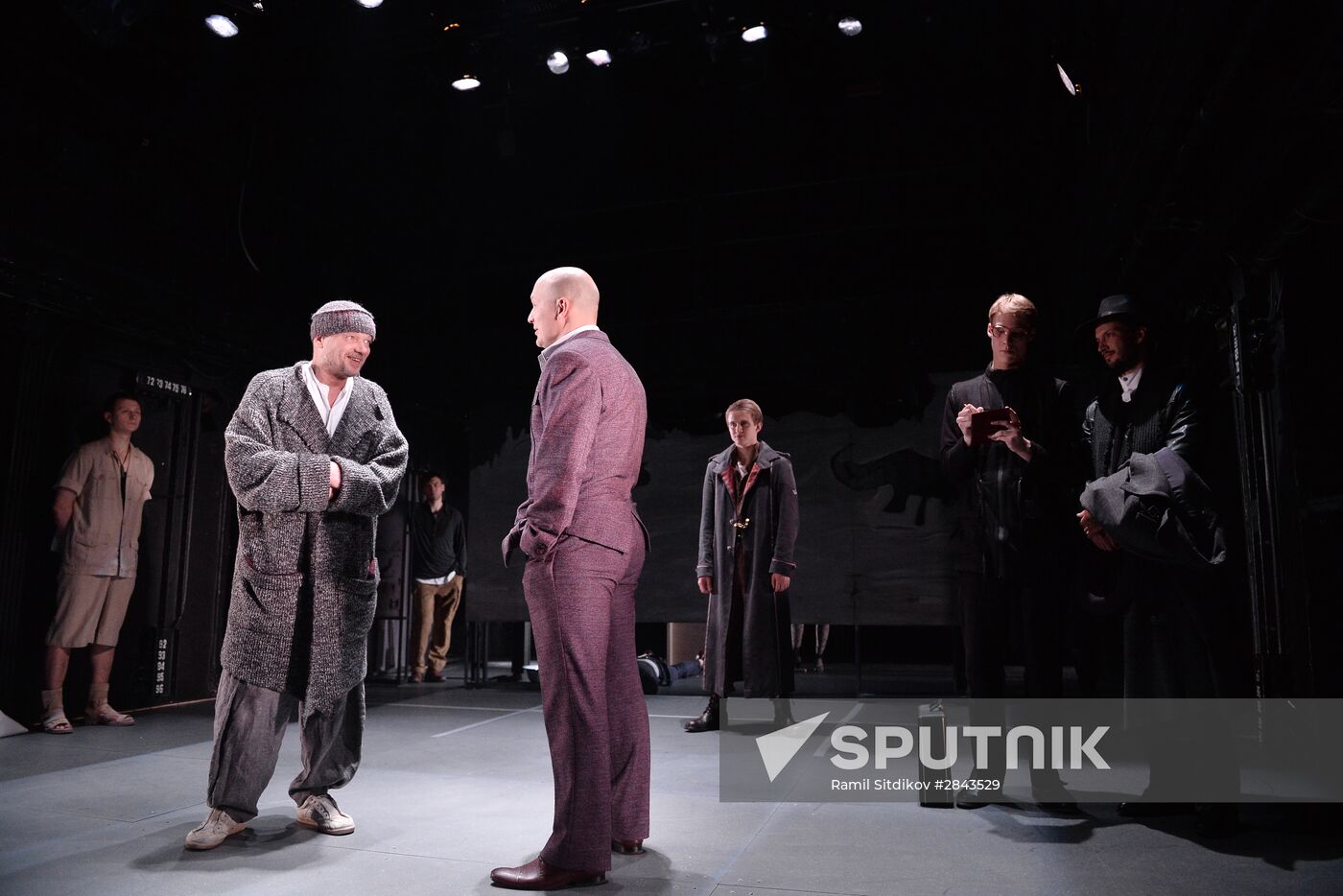 "Waiting for the Barbarians" play run-through