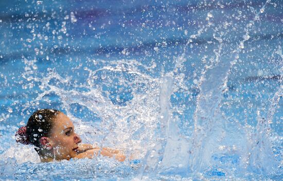 2016 European Aquatics Championships. Synchronised swimming. Day 2