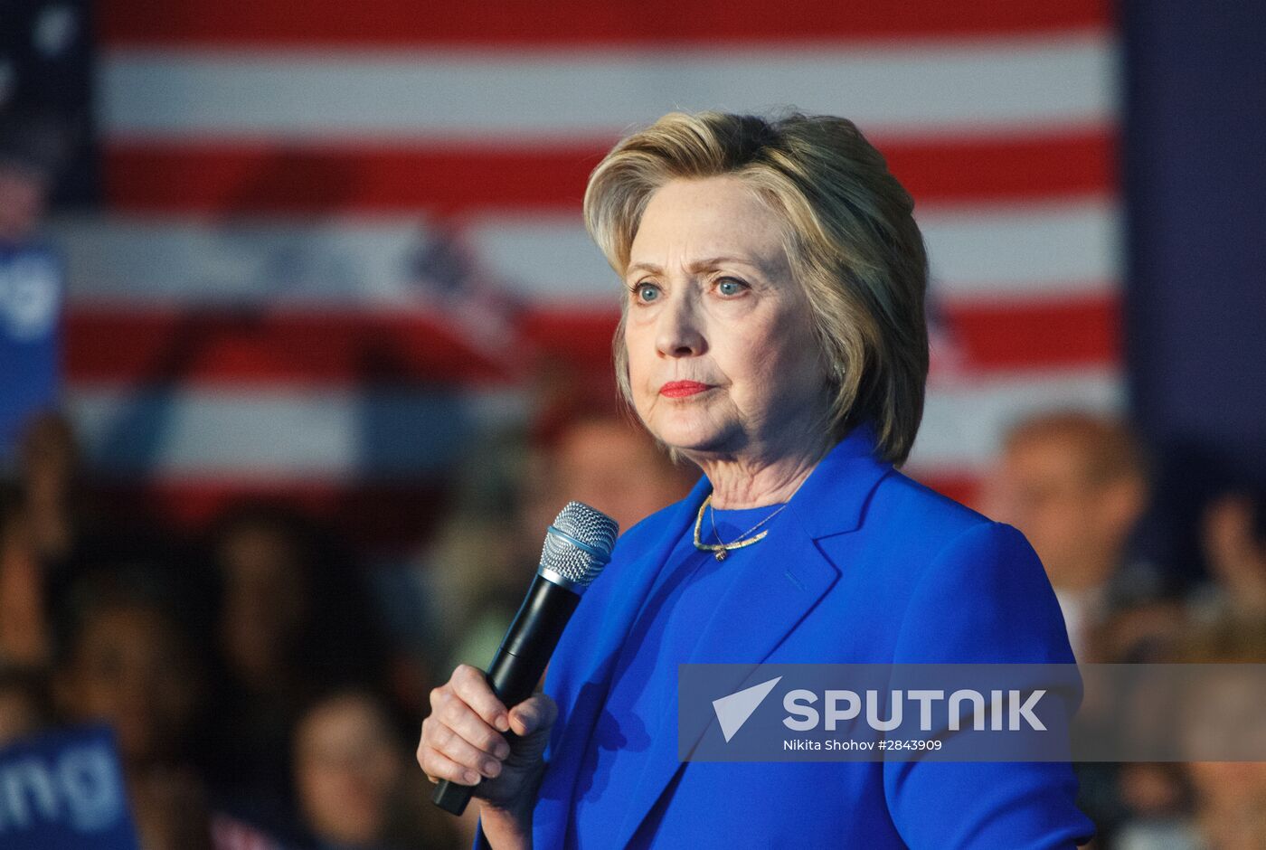 Hillary Clinton's pre-election rally in Kentucky