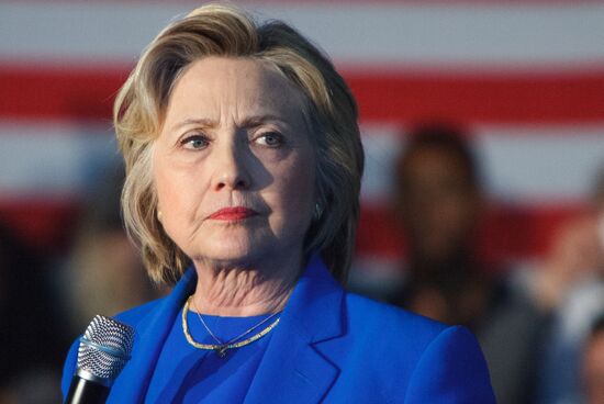 Hillary Clinton's pre-election rally in Kentucky