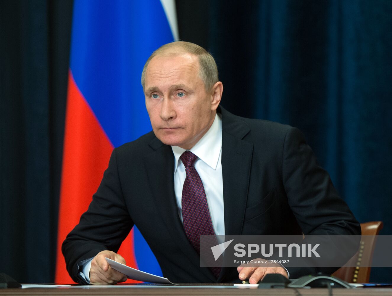 President Vladimir Putin holds meeting on energy supplies to Crimea