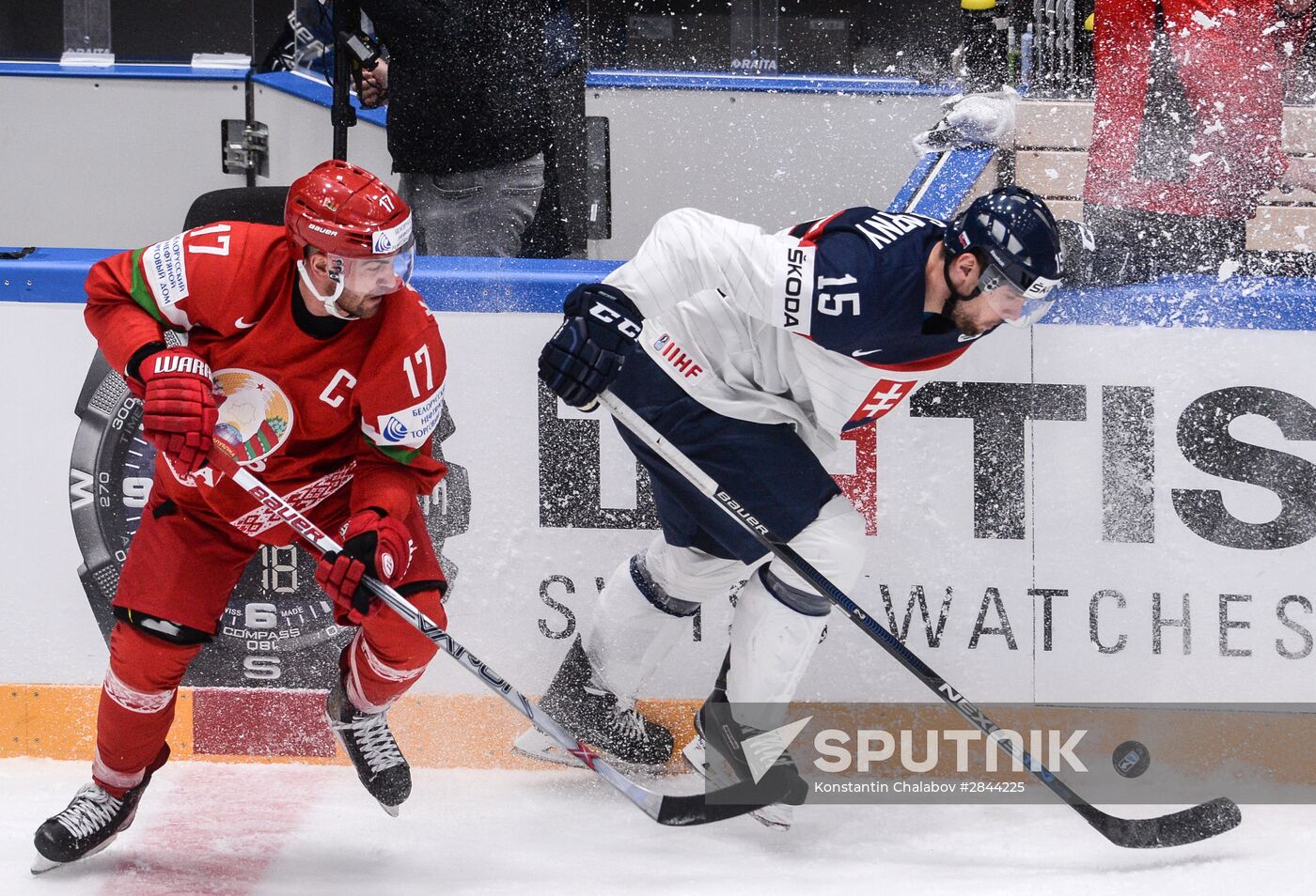 Ice Hockey World Championships. Slovakia vs. Belarus