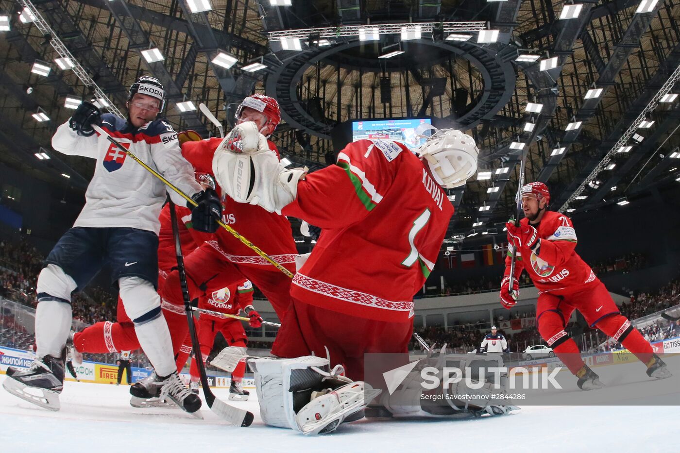 2016 IIHF World Ice Hockey Championship. Slovakia vs. Belarus