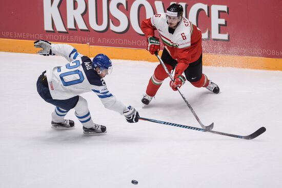 2016 IIHF World Ice Hockey Championship. Finland vs. Hungary