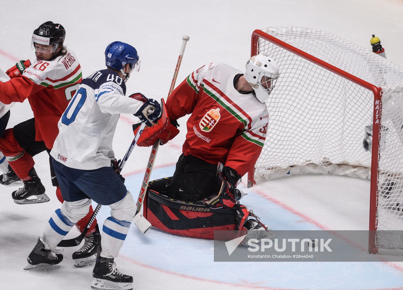 2016 IIHF World Ice Hockey Championship. Finland vs. Hungary