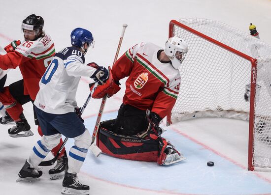 2016 IIHF World Ice Hockey Championship. Finland vs. Hungary