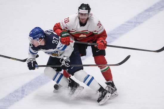 2016 IIHF World Ice Hockey Championship. Finland vs. Hungary