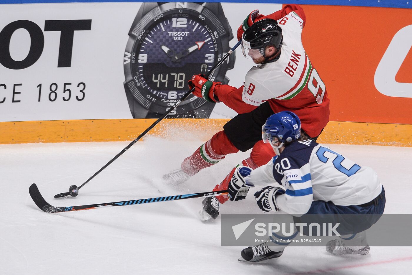 2016 IIHF World Ice Hockey Championship. Finland vs. Hungary