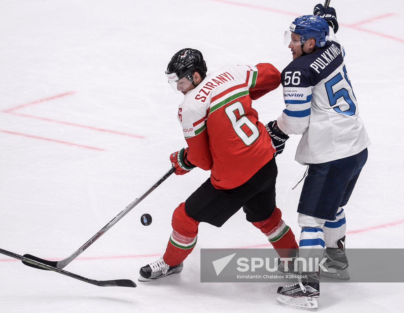 2016 IIHF World Ice Hockey Championship. Finland vs. Hungary