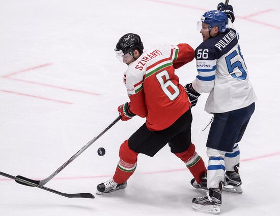 2016 IIHF World Ice Hockey Championship. Finland vs. Hungary