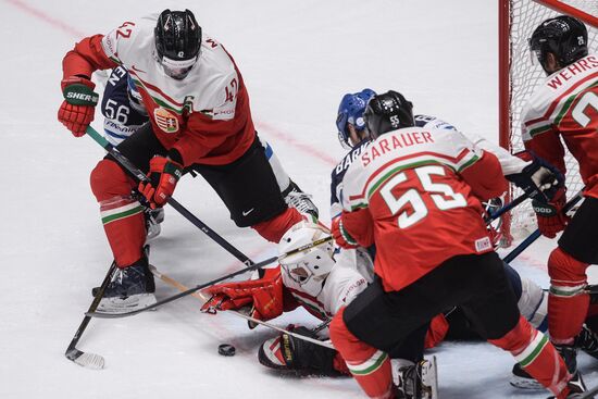 2016 IIHF World Ice Hockey Championship. Finland vs. Hungary