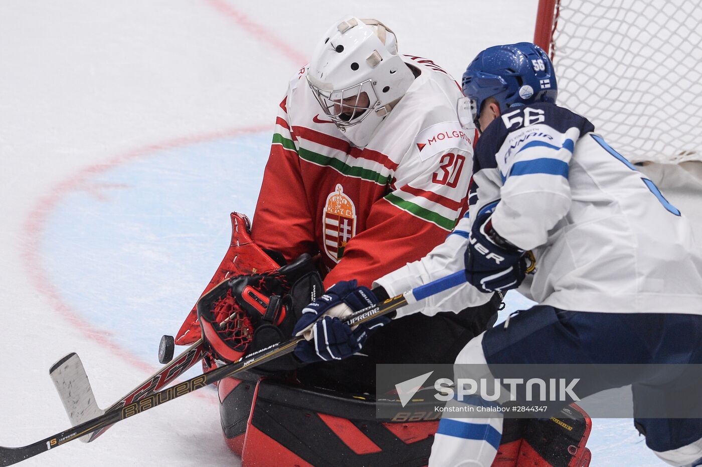 2016 IIHF World Ice Hockey Championship. Finland vs. Hungary
