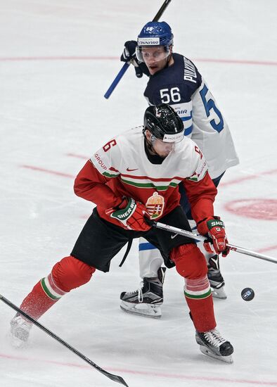 2016 IIHF World Ice Hockey Championship. Finland vs. Hungary