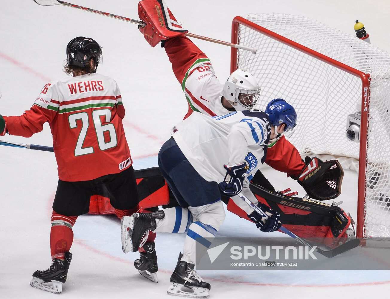 2016 IIHF World Ice Hockey Championship. Finland vs. Hungary