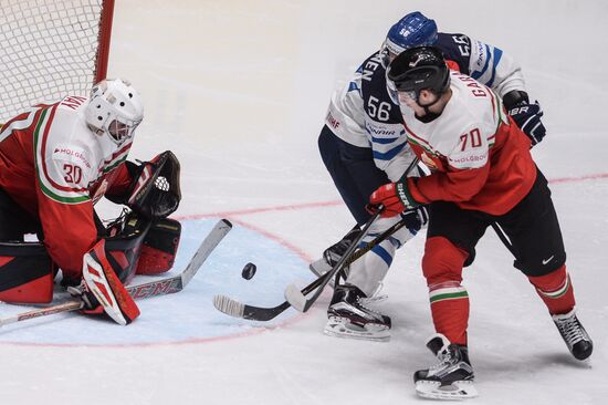 2016 IIHF World Ice Hockey Championship. Finland vs. Hungary