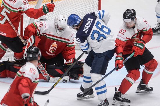 2016 IIHF World Ice Hockey Championship. Finland vs. Hungary