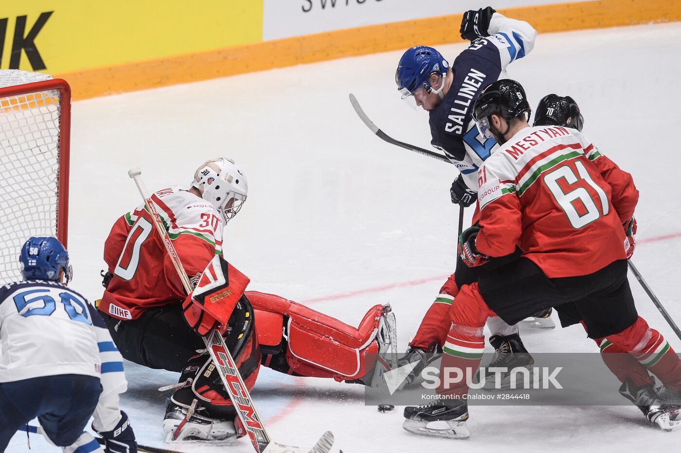 2016 IIHF World Ice Hockey Championship. Finland vs. Hungary