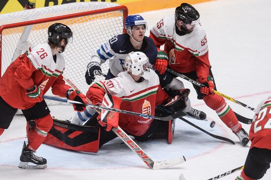 2016 IIHF World Ice Hockey Championship. Finland vs. Hungary