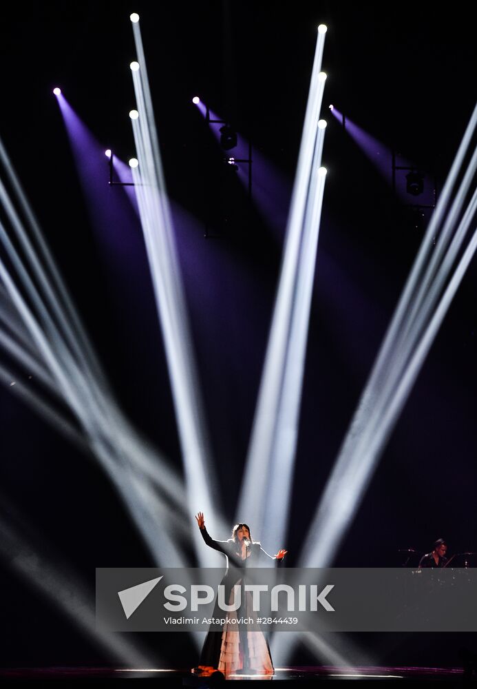 Dress rehearsal of 2016 Eurovision's second semi-final