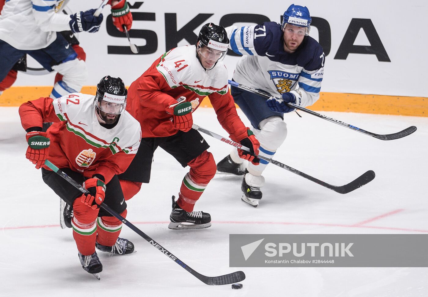2016 IIHF World Ice Hockey Championship. Finland vs. Hungary
