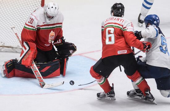 2016 IIHF World Ice Hockey Championship. Finland vs. Hungary
