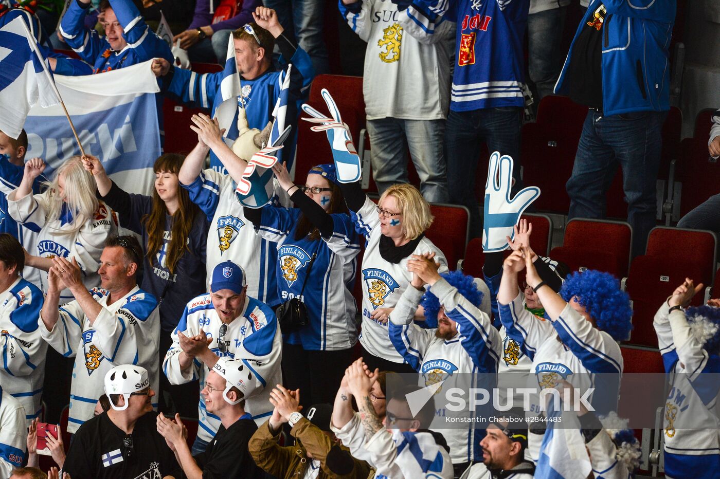 2016 IIHF World Ice Hockey Championship. Finland vs. Hungary
