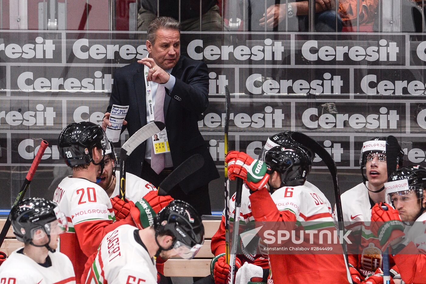 2016 IIHF World Ice Hockey Championship. Finland vs. Hungary