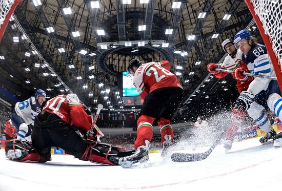 2016 IIHF World Ice Hockey Championship. Finland vs. Hungary