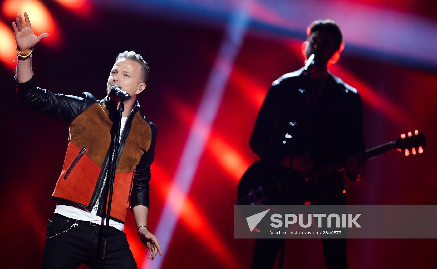 1st,2nd dress rehearsals of 2016 Eurovision's second semi-final