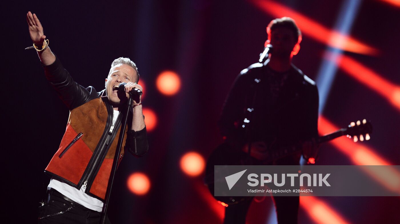1st,2nd dress rehearsals of 2016 Eurovision's second semi-final
