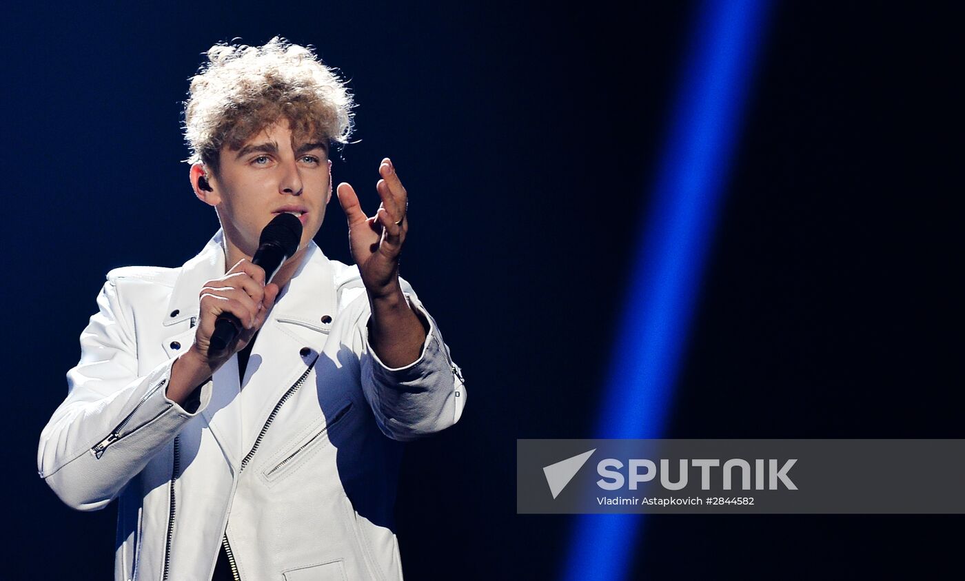 1st,2nd dress rehearsals of 2016 Eurovision's second semi-final