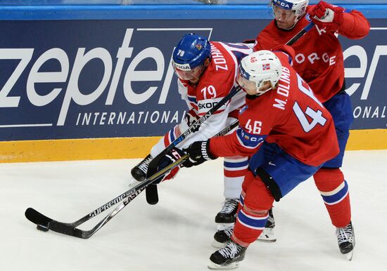 World Ice Hockey Championship. Czech Republic vs.Norway