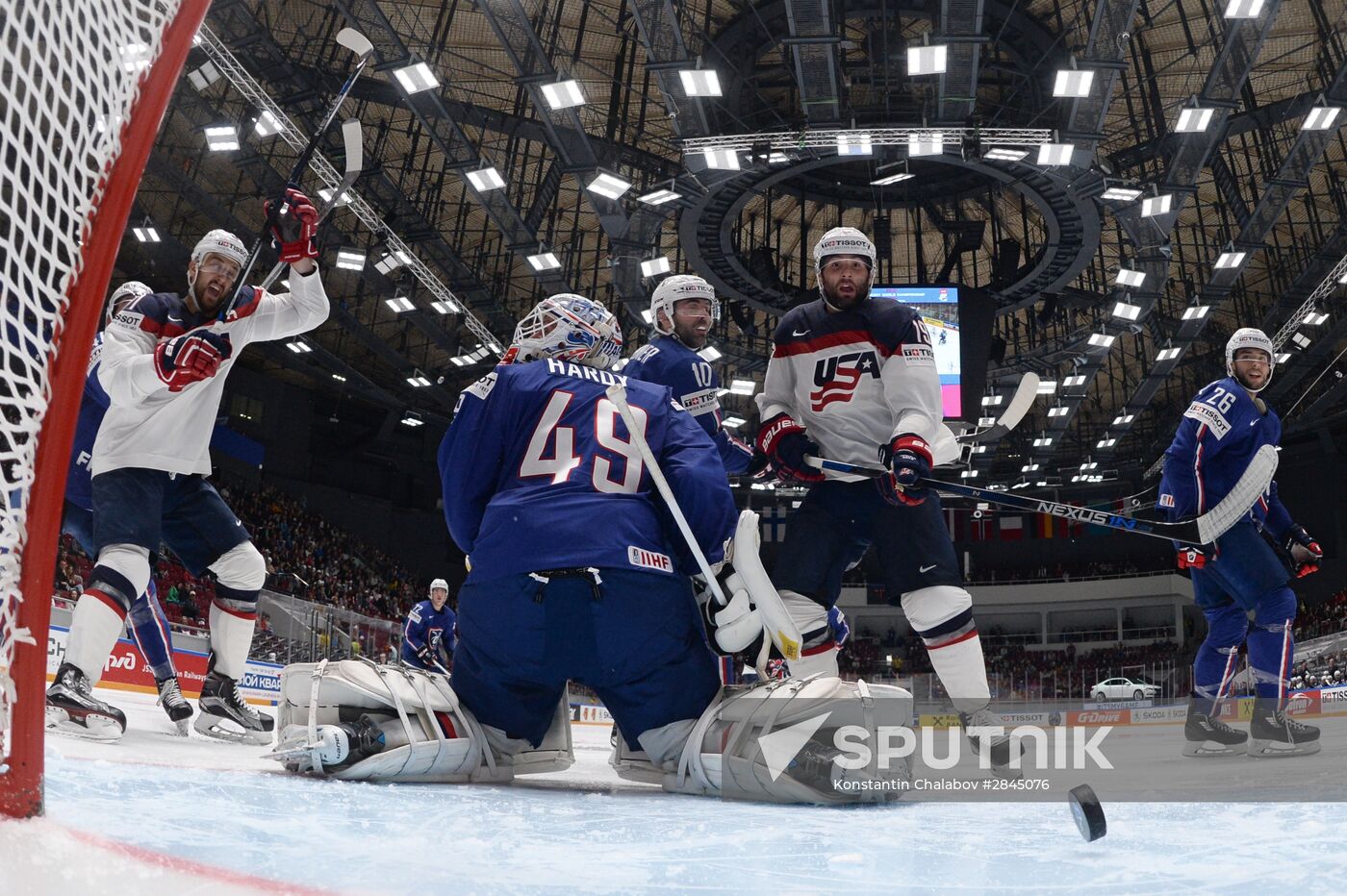 2016 IIHF World Championship. USA vs. France