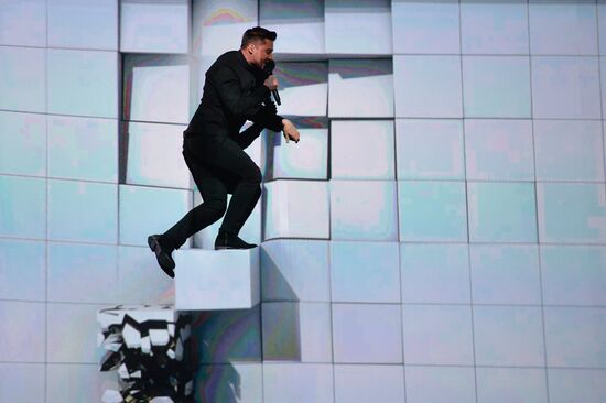 Dress rehearsal of the Grand Final at Eurovision Song Contest 2016