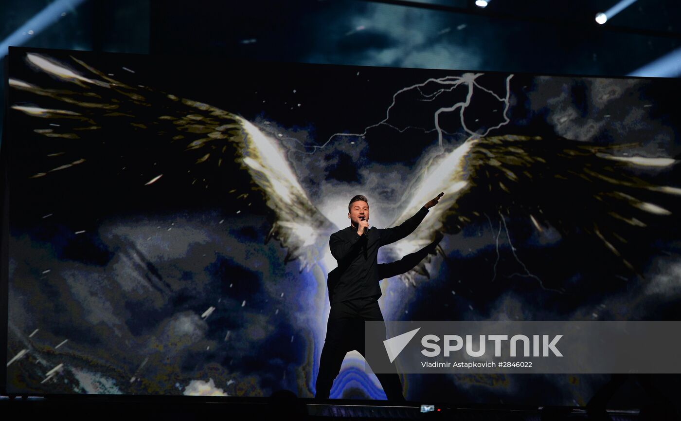 Dress rehearsal of the Grand Final at Eurovision Song Contest 2016