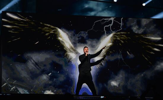 Dress rehearsal of the Grand Final at Eurovision Song Contest 2016