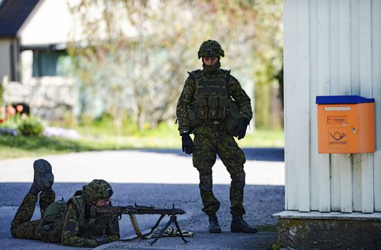NATO holds Spring Storm drill in Estonia