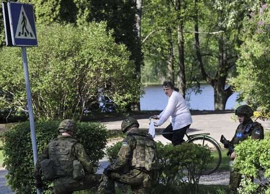 NATO holds Spring Storm drill in Estonia