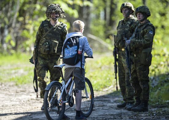 NATO holds Spring Storm drill in Estonia