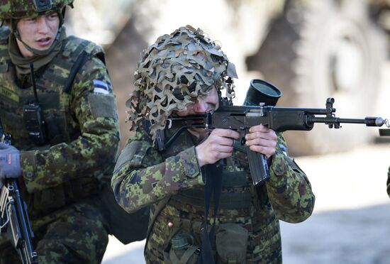 NATO holds Spring Storm drill in Estonia