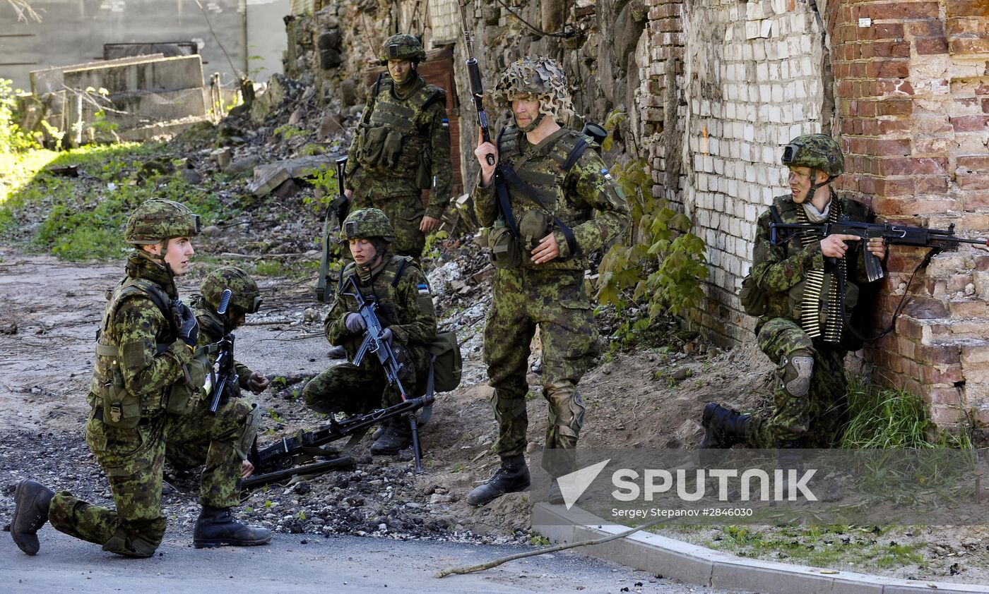 NATO holds Spring Storm drill in Estonia