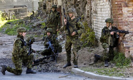 NATO holds Spring Storm drill in Estonia