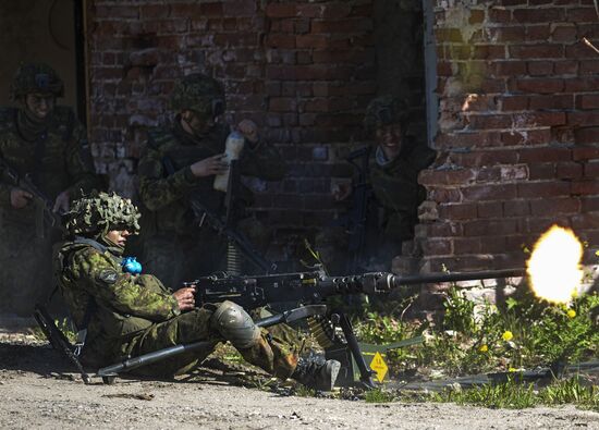 NATO holds Spring Storm drill in Estonia