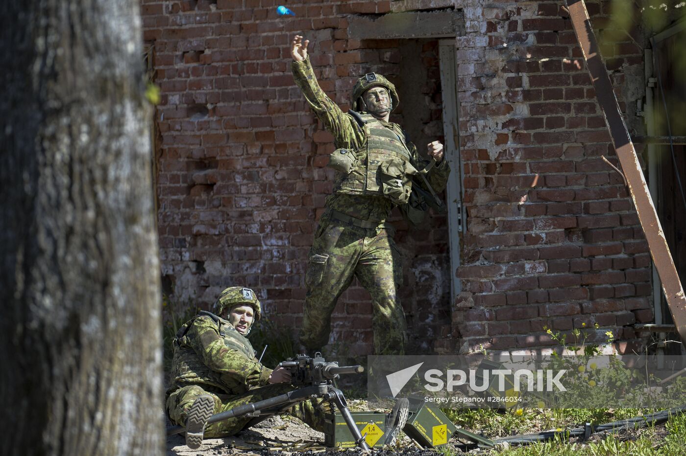 NATO holds Spring Storm drill in Estonia