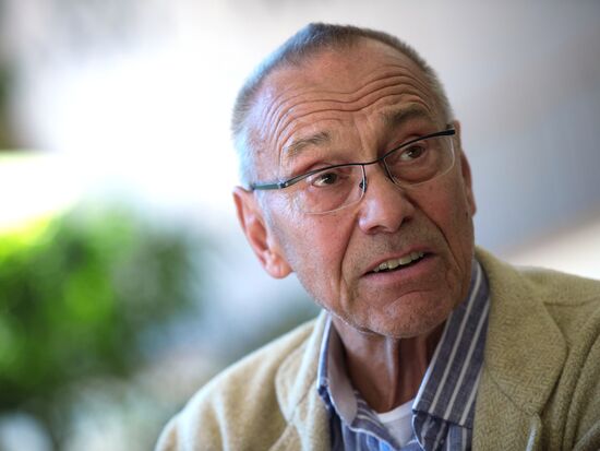 News conference on Andrey Konchalovsky's project at Mossovet Theater