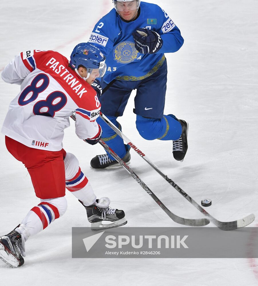 2016 IIHF World Ice Hockey Championship. Czech Republic vs. Kazakhstan